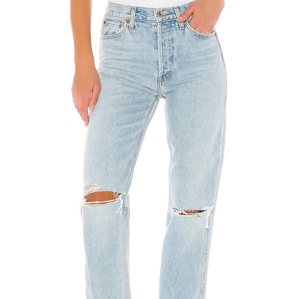 Re/Done High waisted loose jeans